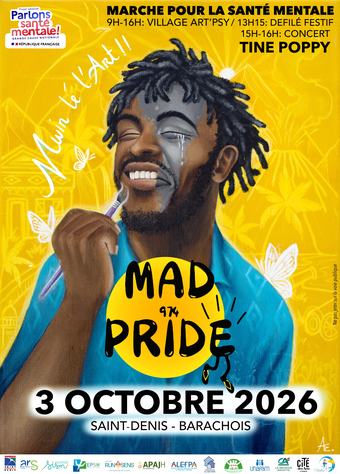 Affiche de la Mad Pride